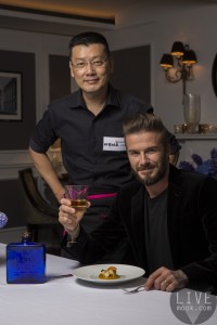 来自中国的知名美食家、威士忌品鉴专家蔡昊先生为晚宴献上两道海鲜料理