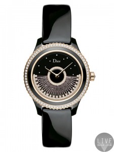 Dior VIII Grand Bal “Fil de Soie” 腕表，高科技陶瓷与玫瑰金表壳