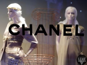 FILE PHOTO: Chanel logo is seen on the company's store in Monte Carlo