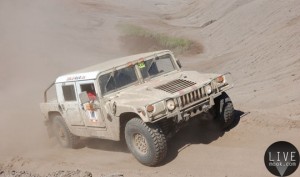 Hummer H1 at offroad rally competition