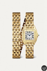 Cartier 18K金迷你手表