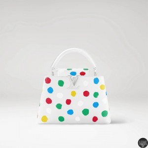 Louis_Vuitton_x_Yayoi_Kusama_Capucines_BB_in_white_taurillon_leather_with_Painted_Dots_print.webp